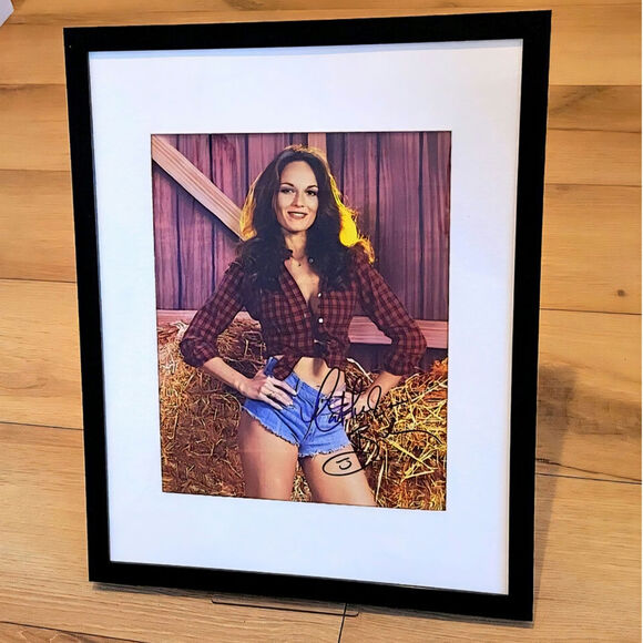 Daisy Duke Catherine Bach Autographed 11X14 Framed & Matted with COA DOH - Picture 1 of 4